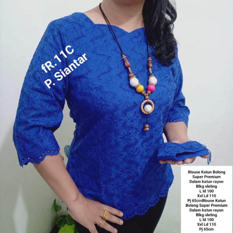 Blouse Katun Bolong