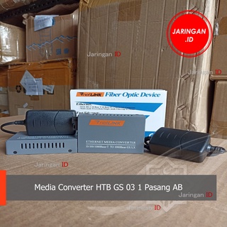 Media Converter HTB GS 03 1 Pasang AB Gigabit NETLINK