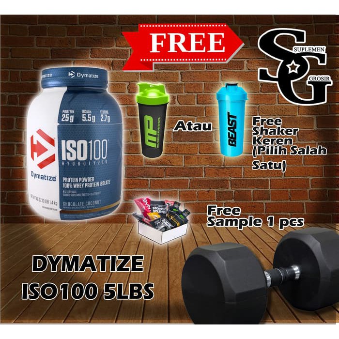Dymatize Iso100 / Dymatize Iso-100 5lbs / Iso 100 5lbs