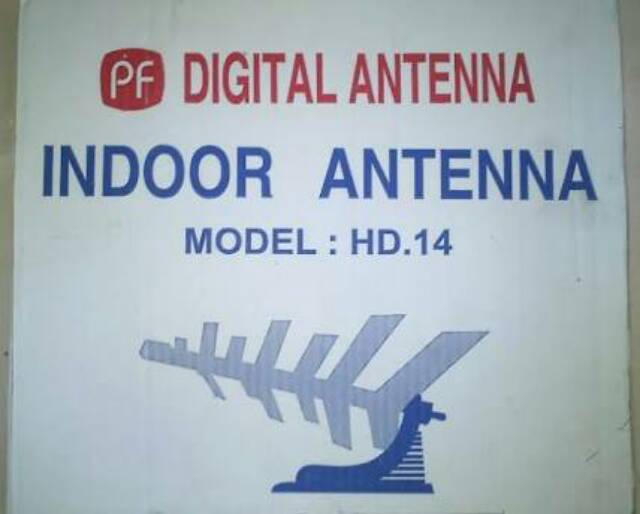 ANTENNA ANTENA DALAM TV DIGITAL INDOOR HD 14 - HD14