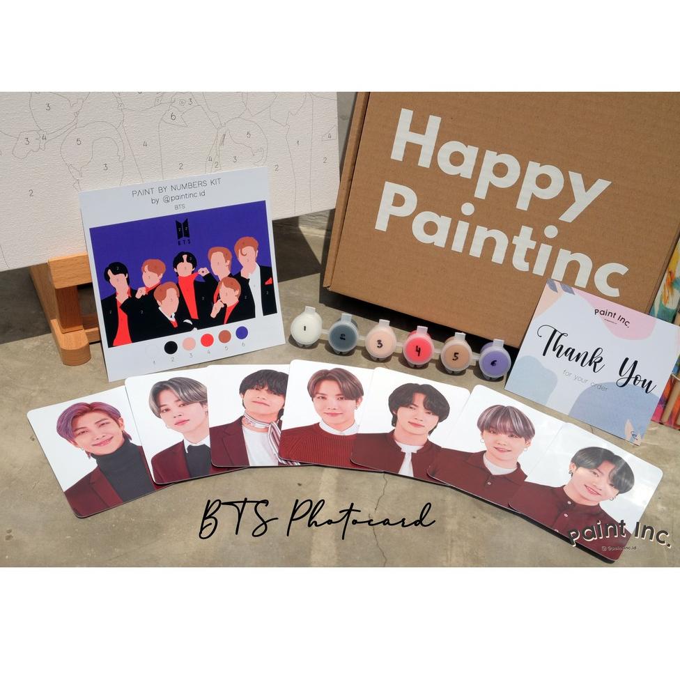 

❉Diskon✷ Paint by Numbers Kit: BTS | Paint Inc. ID | Painting Kit | Paint by Number | Paint Kit 58 ❉