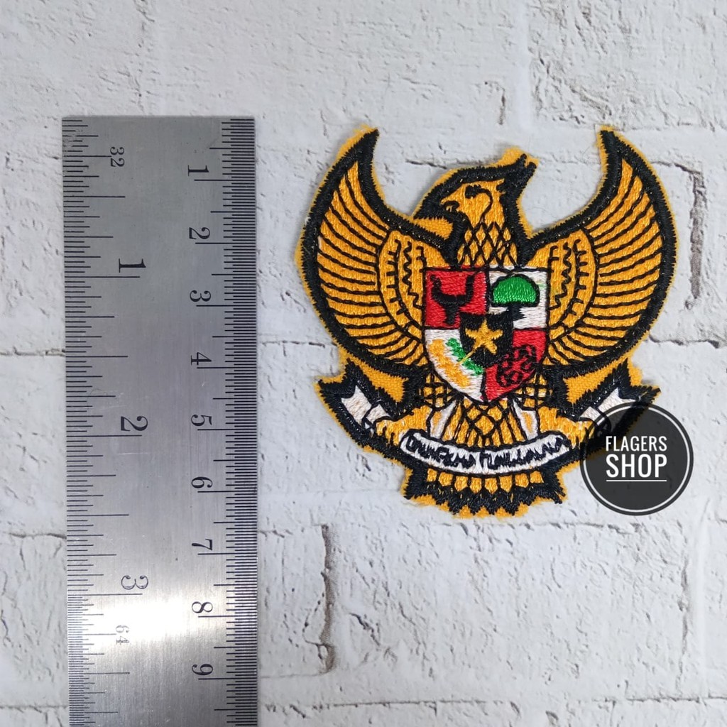 Jual Bedge Bet Bordir Garuda Pancasila Logo Atribut Emblem Patch Patches Shopee 