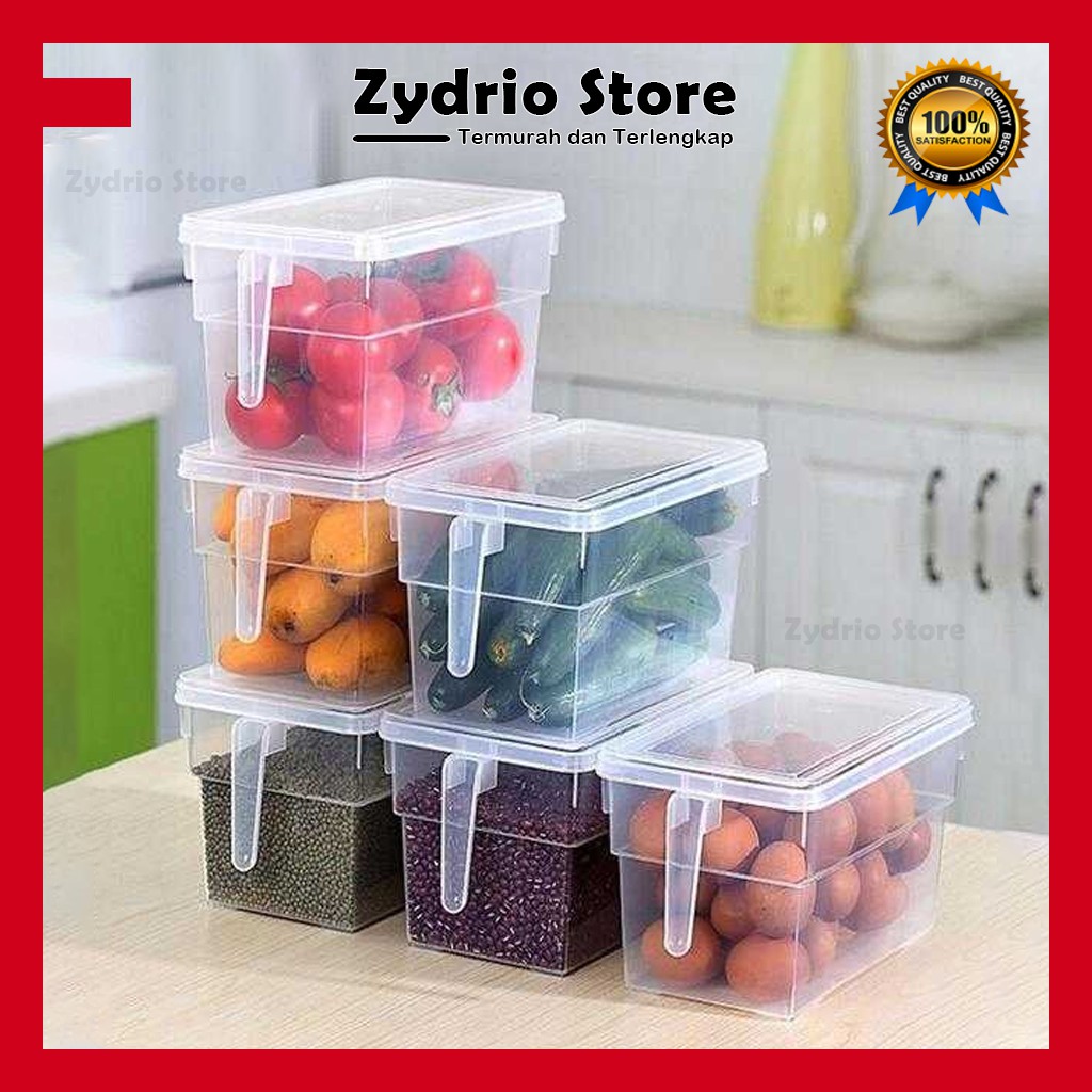 Food Container Kulkas 6000ml / Kotak Makanan Sayur Buah Jumbo Besar