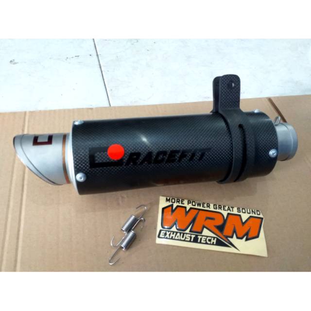 Knalpot racing Racefit harga silencer