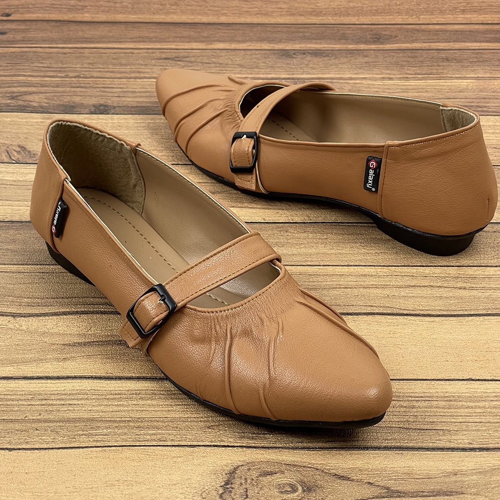 Sepatu Flat Wanita ID07 Original ~ Clarenzo