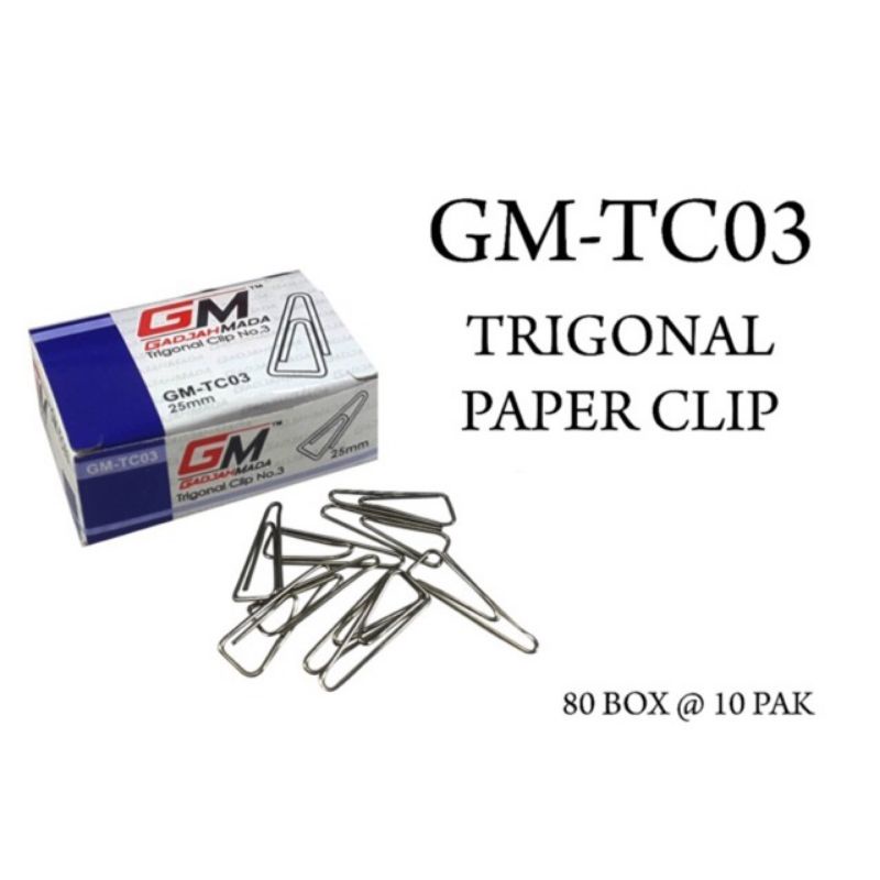 

TRIGONAL CLIP NO. 3 KLIP KERTAS