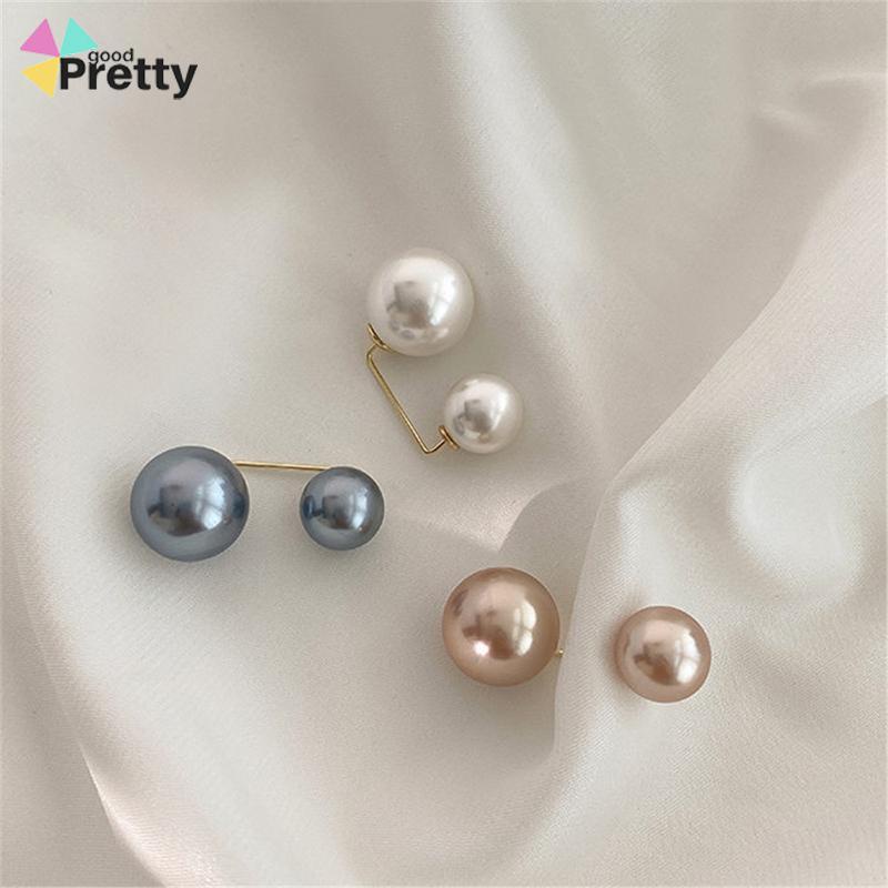 Bros Pin Mutiara Lucu Gesper Pinggang Adjustable Aksesoris Pakaian Wanita - PD