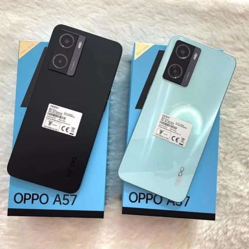 NEW PRODUK OPPO A57 RAM 4+4 INTERNAL 64GB BATREY 5000MAH PENGECESAN 33WATT SUPERVOOC TERLARIS