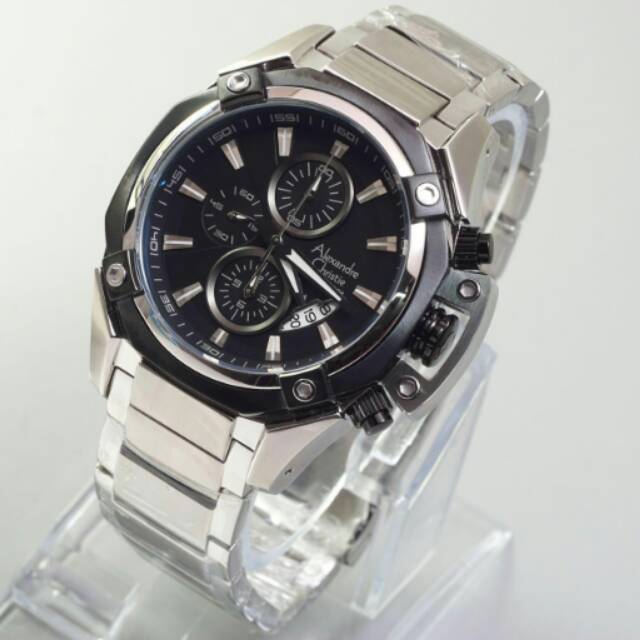 JAM TANGAN PRIA ALEXANDRE CRISTIE 100 ORIGINAL 6225mc
