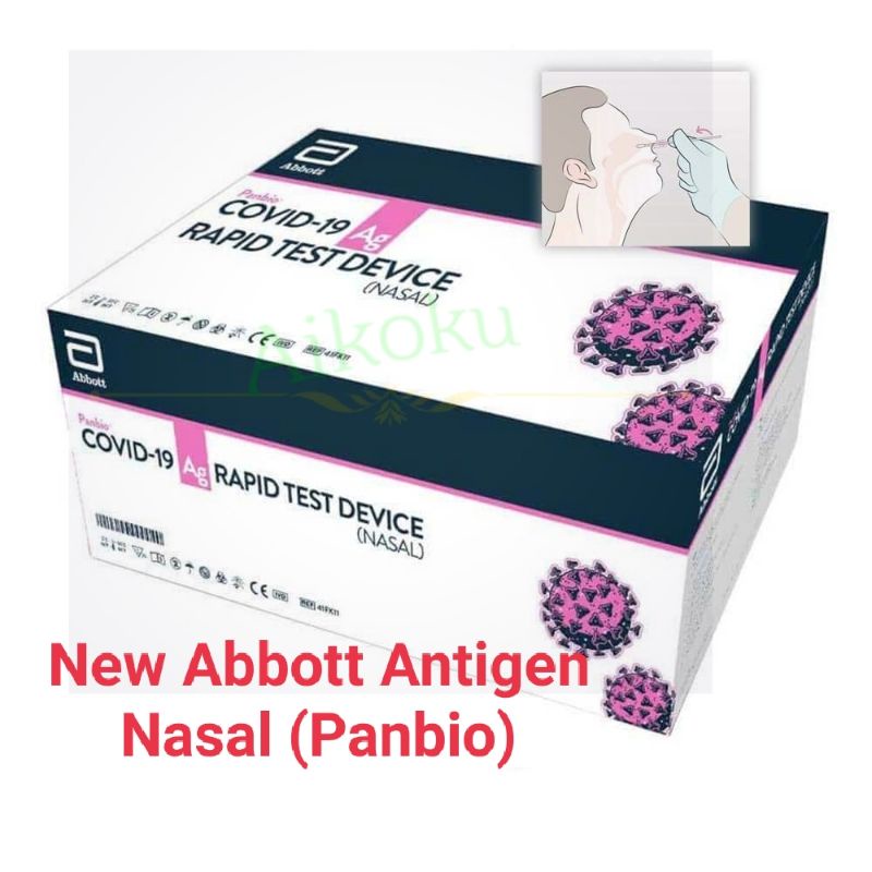 Antigen New Abbott Nasal 1box isi 25 set