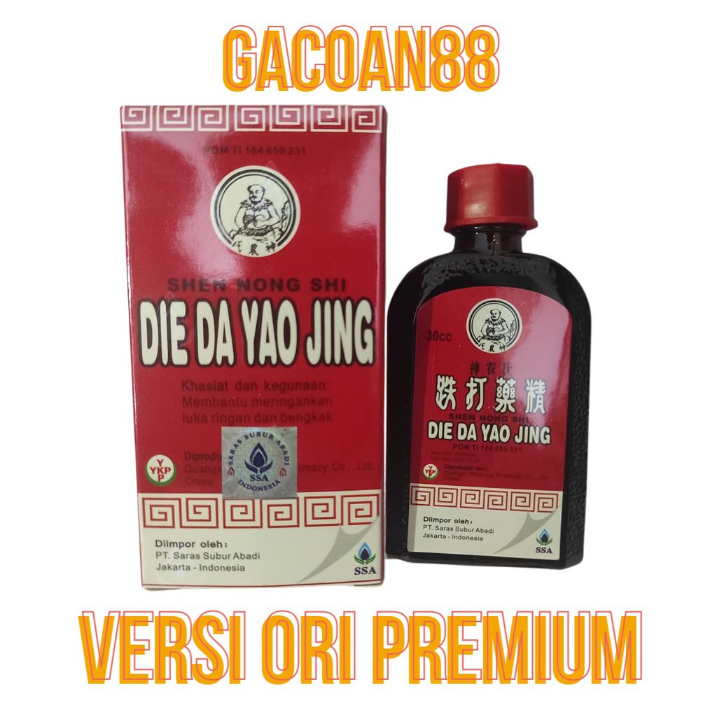 ORI PREMIUM DIE DA YAO JING OBAT LUKA