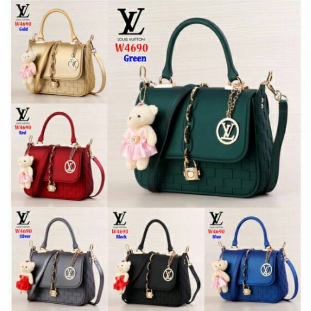 *Bag LV 4690(Bahan Jelly)*
Bahan         : PU Leather (Bahan Jelly)
Kualitas      : Semi Premium