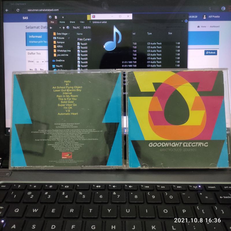 CD MUSIK GOODNIGHT ELECTRIC ELECTRODUCE YOURSELF