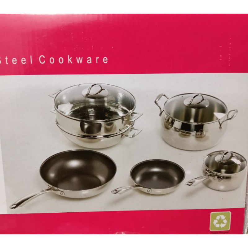 PAKET ICHEF CLASSIC IFA COOKWARE /PANCI/TEFLON/STEAMER