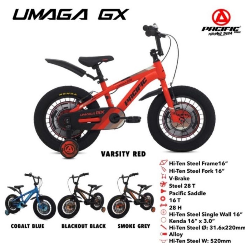 Sepeda BMX 16 Inch Pacific Umaga GX