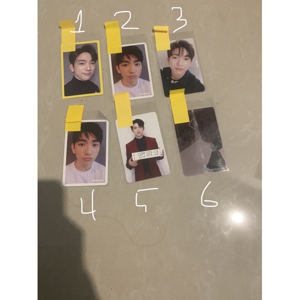 GOT7 jinyoung Photocard