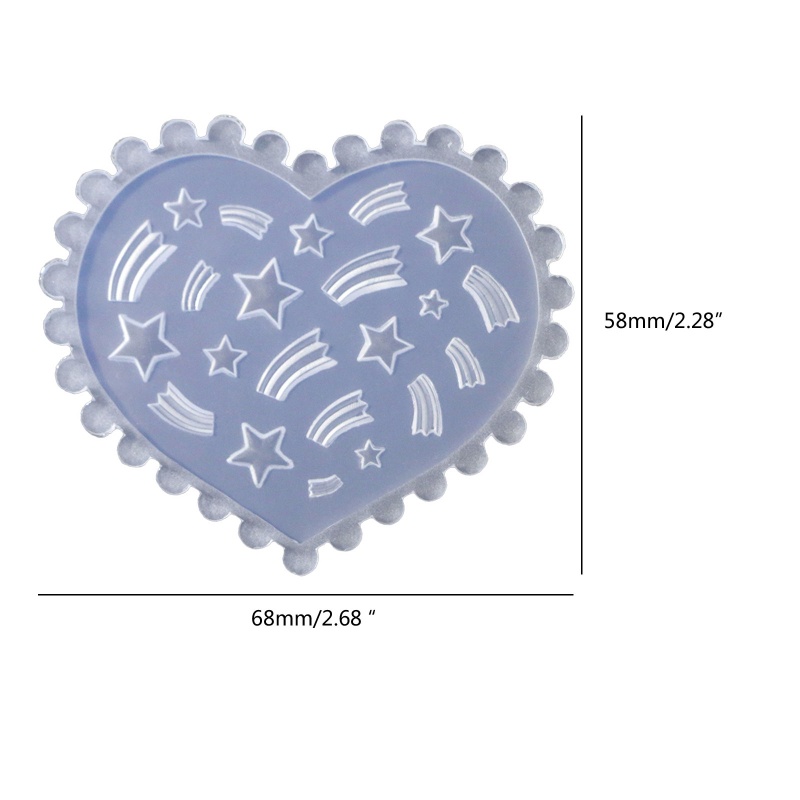 Siy Cetakan Resin Akrilik Gel Nail Art Bentuk Tengkorak Bunga Ukuran Mini