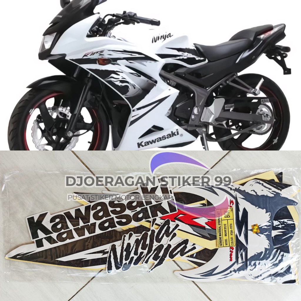 Striping Lis Body Motor Ninja RR Special Edition 2012 / Polet Stiker standar Ninja RR 2012 SE / Stic