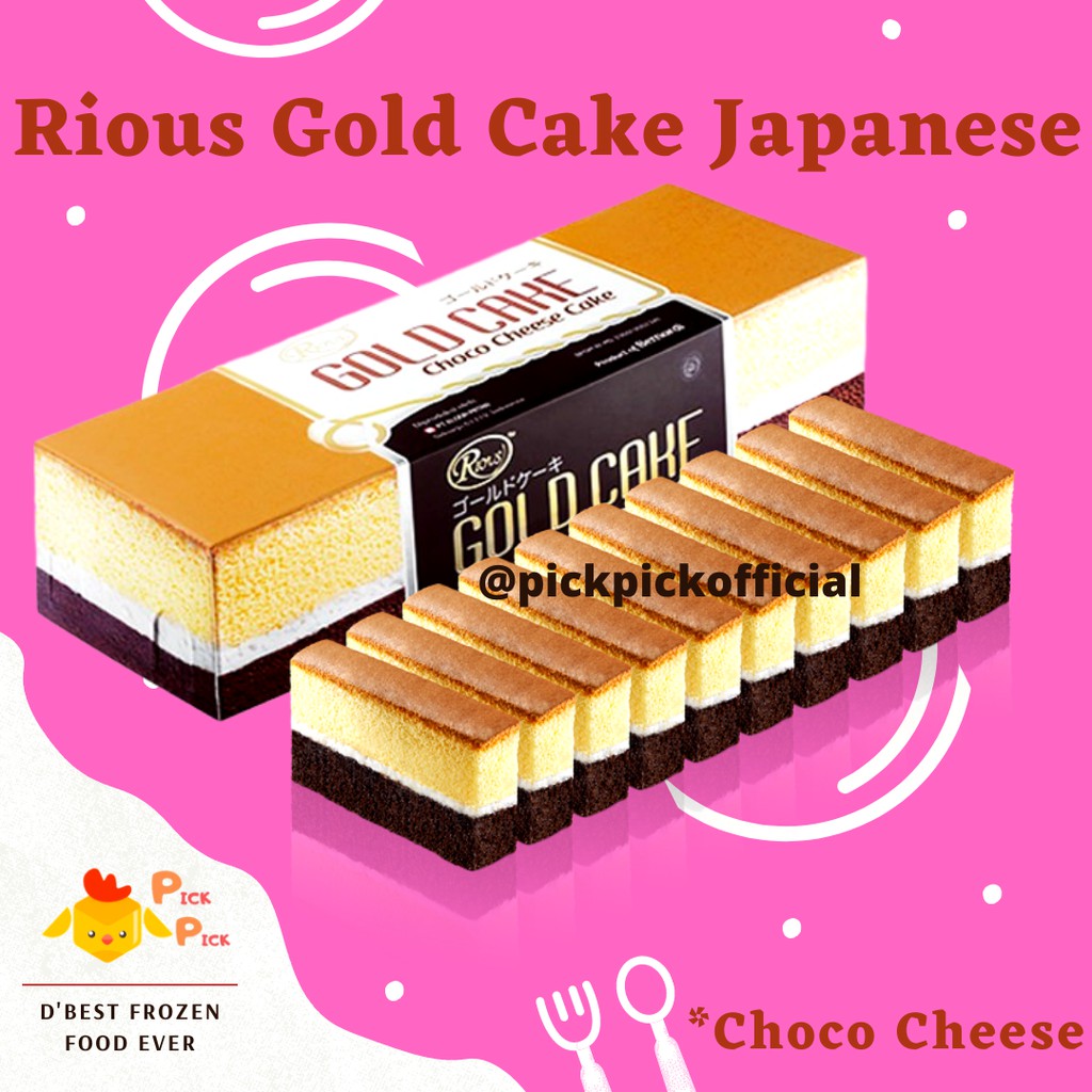 

Rious Gold Cake Choco Cheese & Lemon Cheese