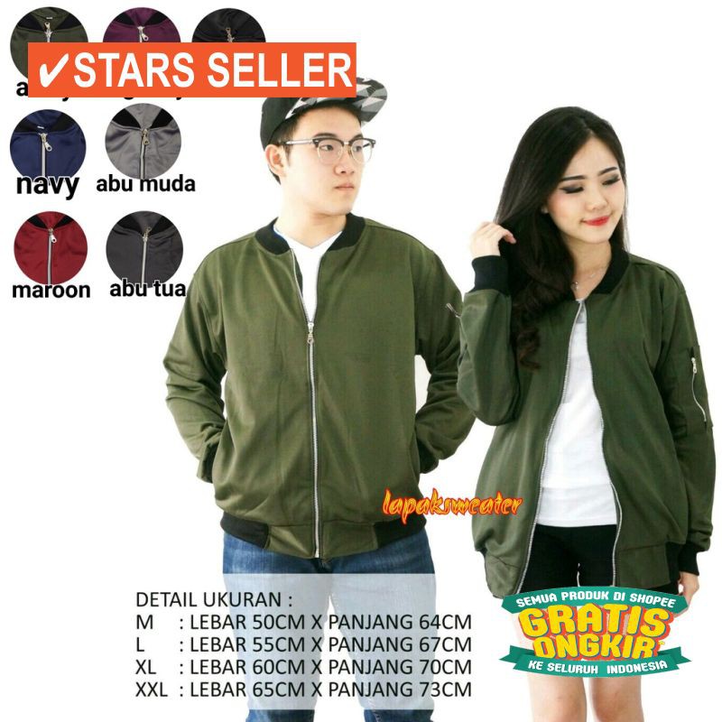 JAKET TERKEREN COWOK CEWEK  JEANS  BIOBLITZ / JAKET BOMBER SIZE M-XXL (PRIA & WANITA)