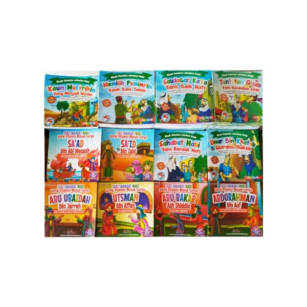 Buku Cerita Seri Teladan Sahabat Nabi - Buku Anak Anak