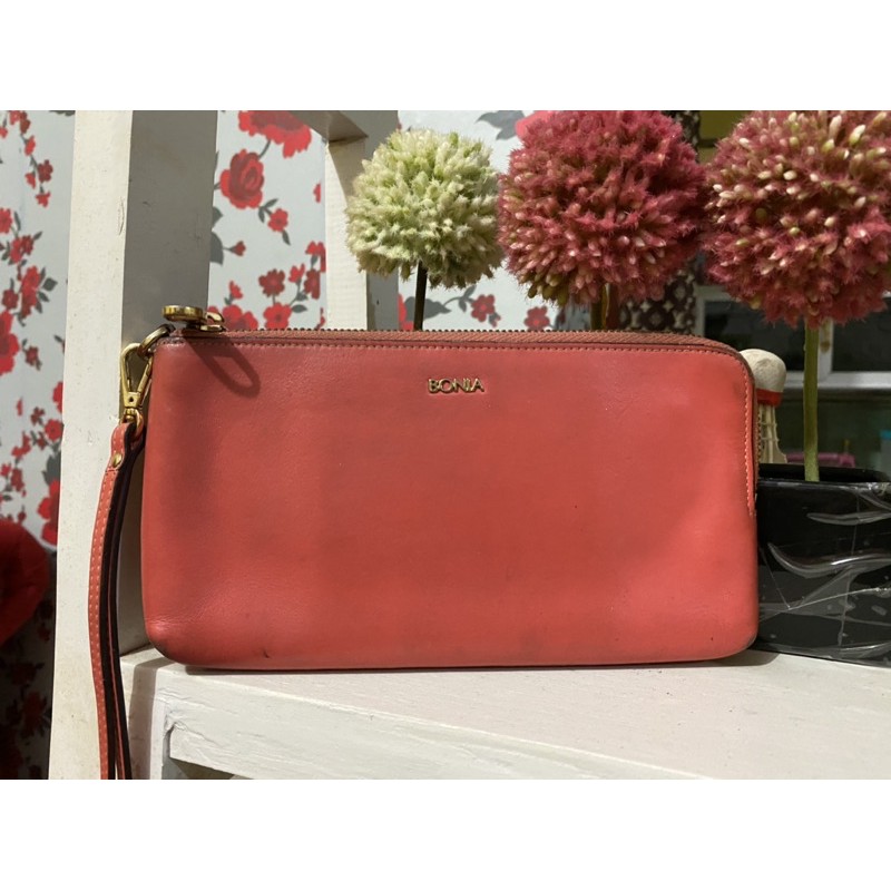 dompet bonia preloved second bekas