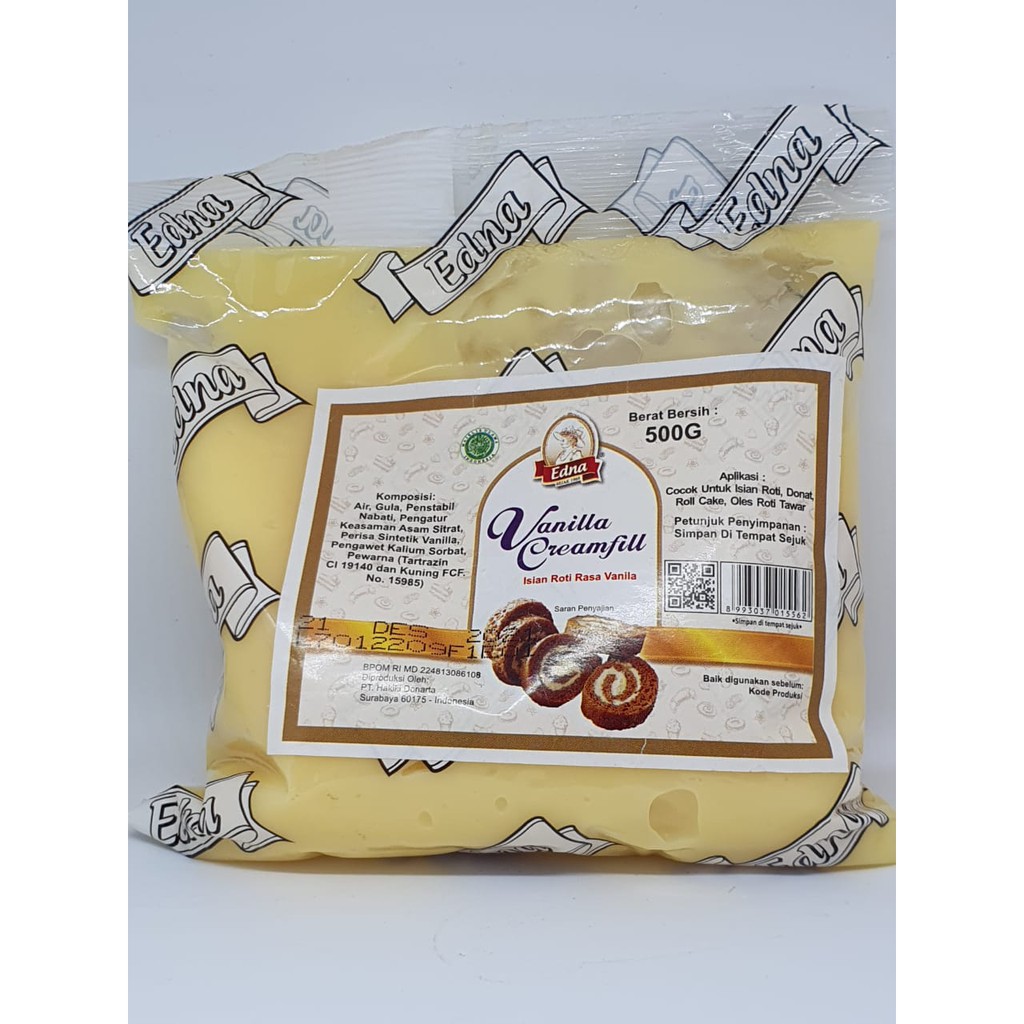

EDNA CREAMFILL VANILLA 500 gr