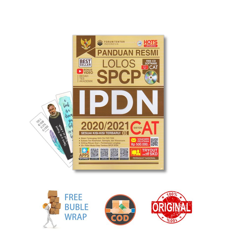 Buku Panduan Resmi Lolos Spcp Ipdn 2020 202 Shopee Indonesia