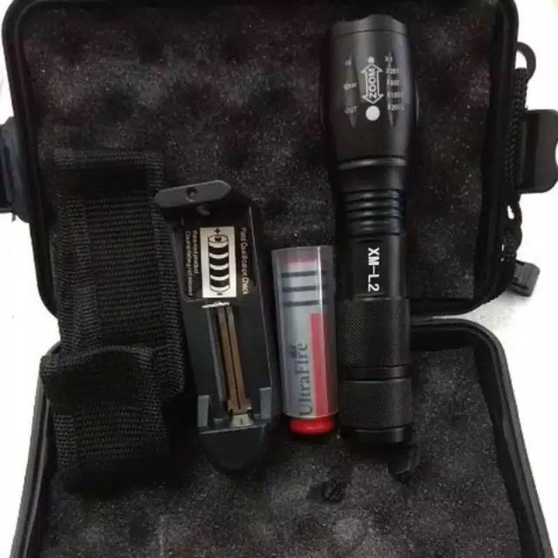 Senter LED XM-L2 Brillente torcia