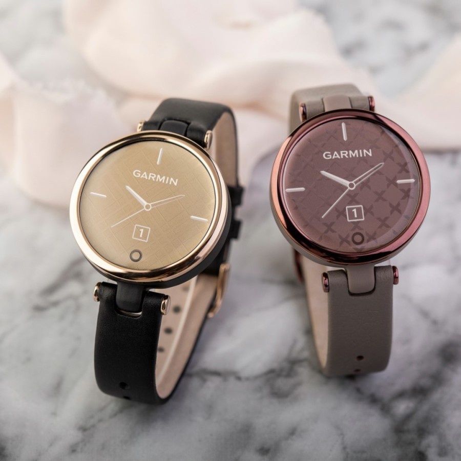 Garmin Watch Lily Leather Smart Watch - Garansi Resmi TAM 2 Tahun