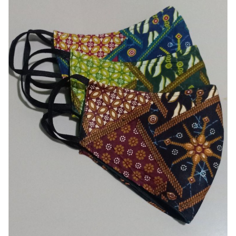 Masker Batik Premium Masker Kain Batik Masker Kain Batik 2ply Masker Kain Masker Batik 2ply
