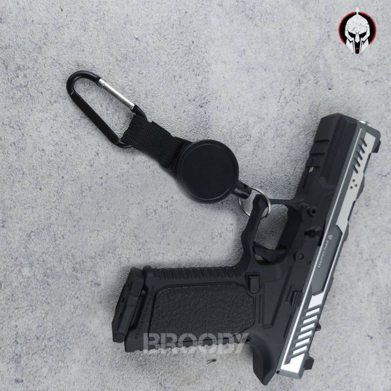 LANYARD SLING TACTICAL  /Tali Pistol / Retractable keychain Carabiner