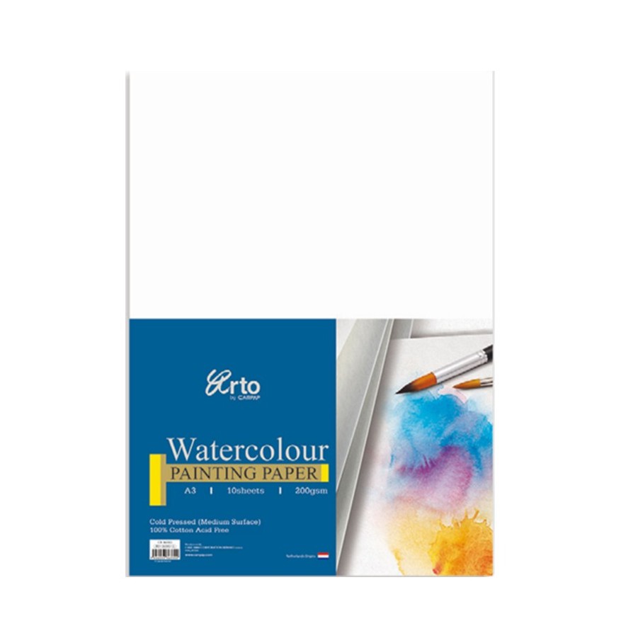 

Arto Watercolour Paper A4 100% Cotton/Cellulose (Cold Pressed)