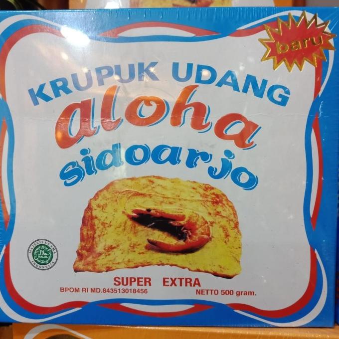 

Kerupuk Udang Aloha Sidoardjo (500Grams)