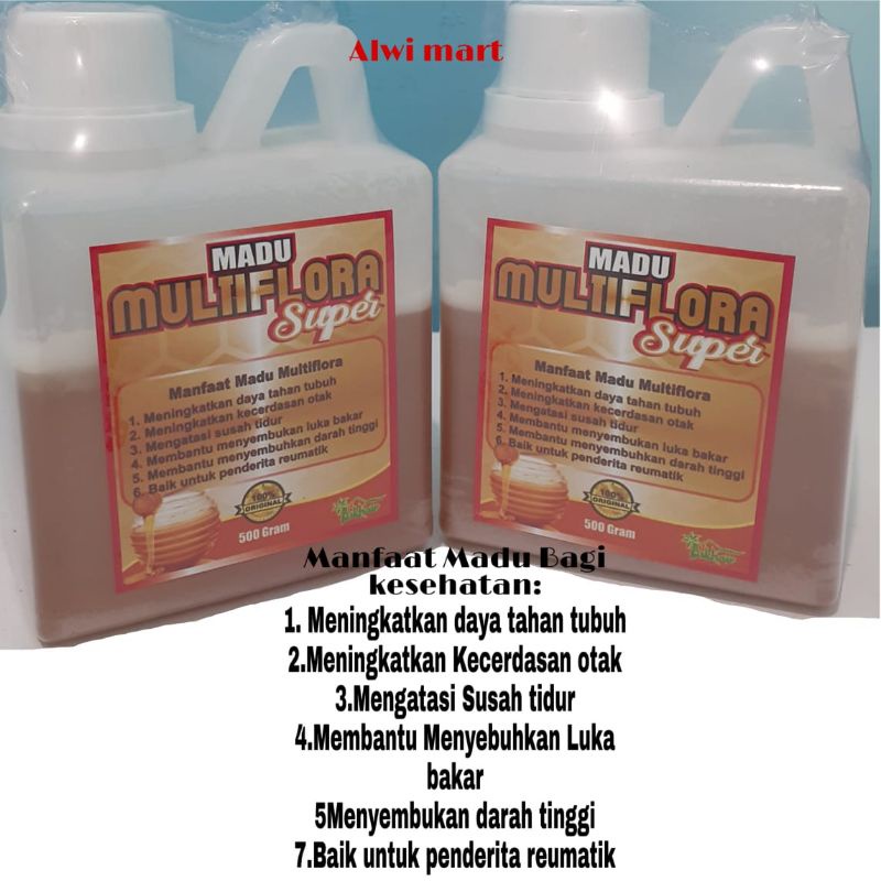 MADU MURNI MADU ASLI MADU MULTIFLORA madu asli 100%