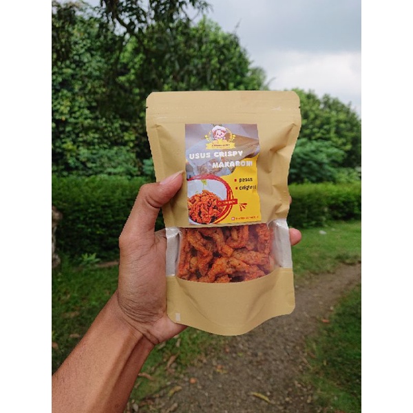 

Usus Crispy Pedas Kemasan 100gram