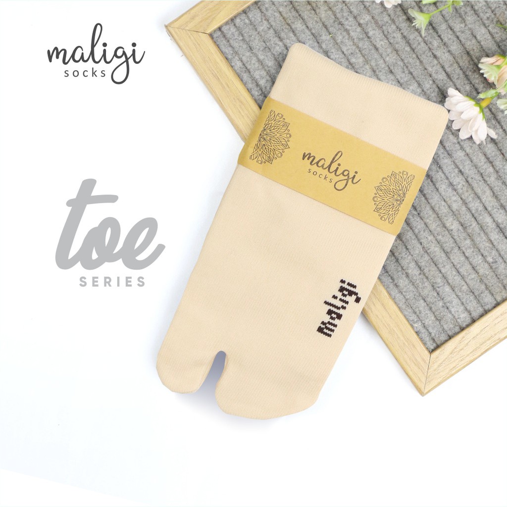 Kaos Kaki Jempol Basic Panjang Wanita &amp; pria Bahan Nylon Premium  (Maligi) JL-01