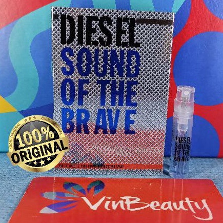 Vial Parfum OriginaL Die sel Sound of The Brave EDT 1.2 ml For Men Murah