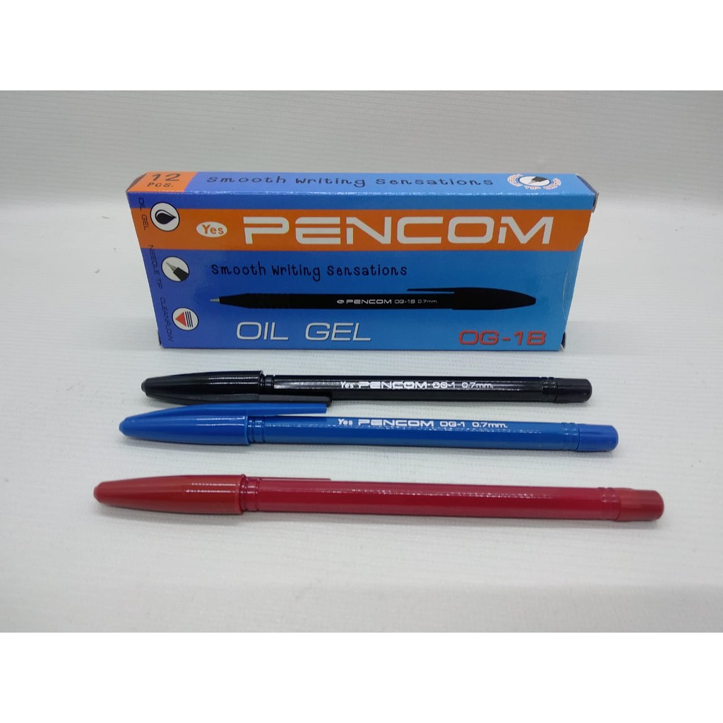 

Pulpen oil gel Yes Pencom / Pencom oilgel Pen OG-1B