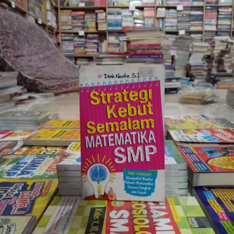 Obral Buku Kumpulan Soal | Rumus | Contekan | Bimbel | Buku Saku | SD SMP SMA | murah original-Kebut mtk smp