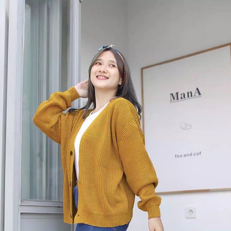 FX SHOP EIREEN CARDIGAN / CARDIGAN RAJUT CROP DITA  / LEVIA KNIT CARDI / CARDIGAN WANITA READY STOK