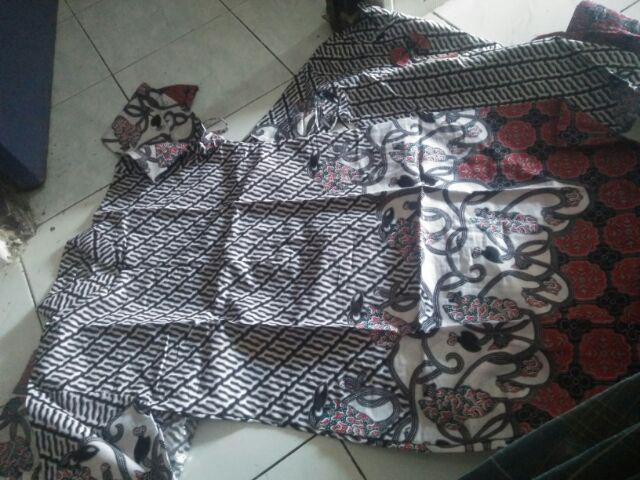 Batik Couple Keluarga Sania Ruffle Ori Ndoro Jowi Dnt Kate Garansi Termurah