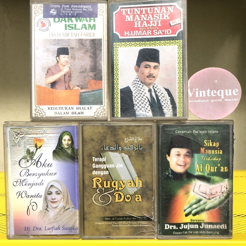 Kaset Pita Doa Quran Ceramah Campuran