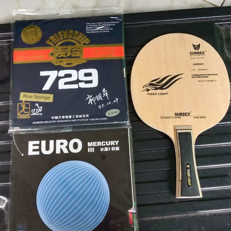 Bet Surbex tiger light + Ritch 729 + Euro III