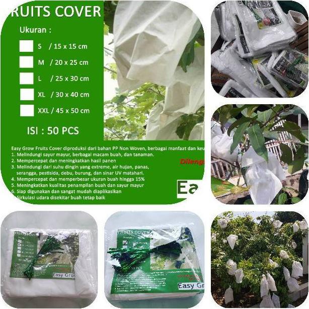 Fruit Cover,Brongsong Buah, Pembungkus Buah Jeruk, Apel,Mangga, Anggur - S produk original