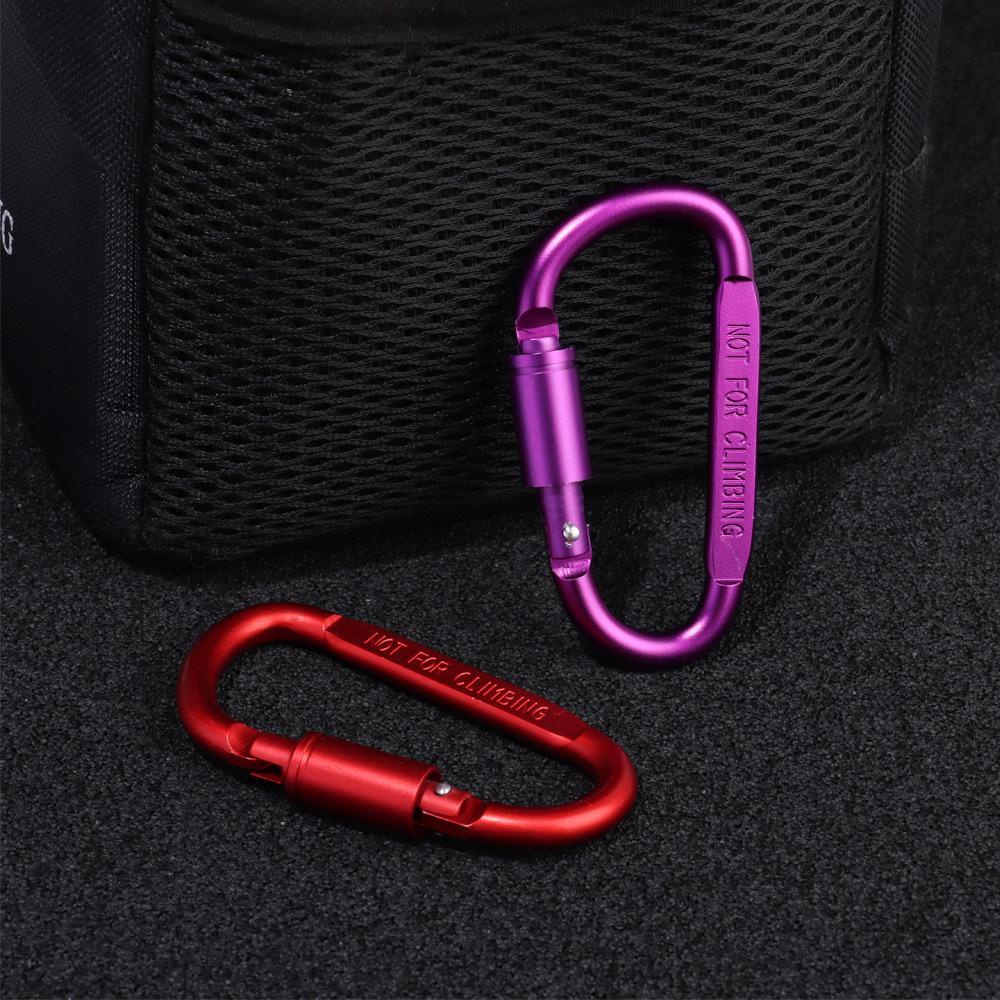 Chookyy Tombol Panjat Peralatan Olahraga Luar Ruangan Multicolor Aluminium Alloy Carabiner