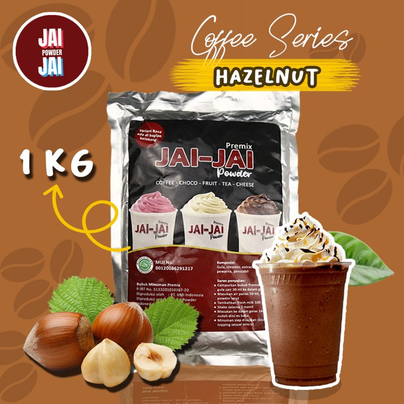 

Bubuk Minuman 1kg - Hazelnut - Jai Jai Powder