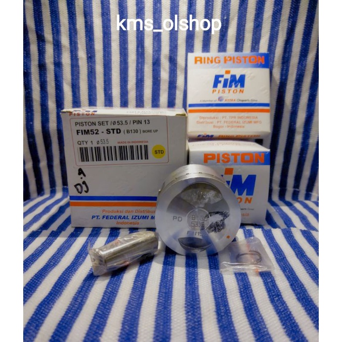 Piston Kit Fim 52 size 53.5/STD Pin13 (B130) BORE UP