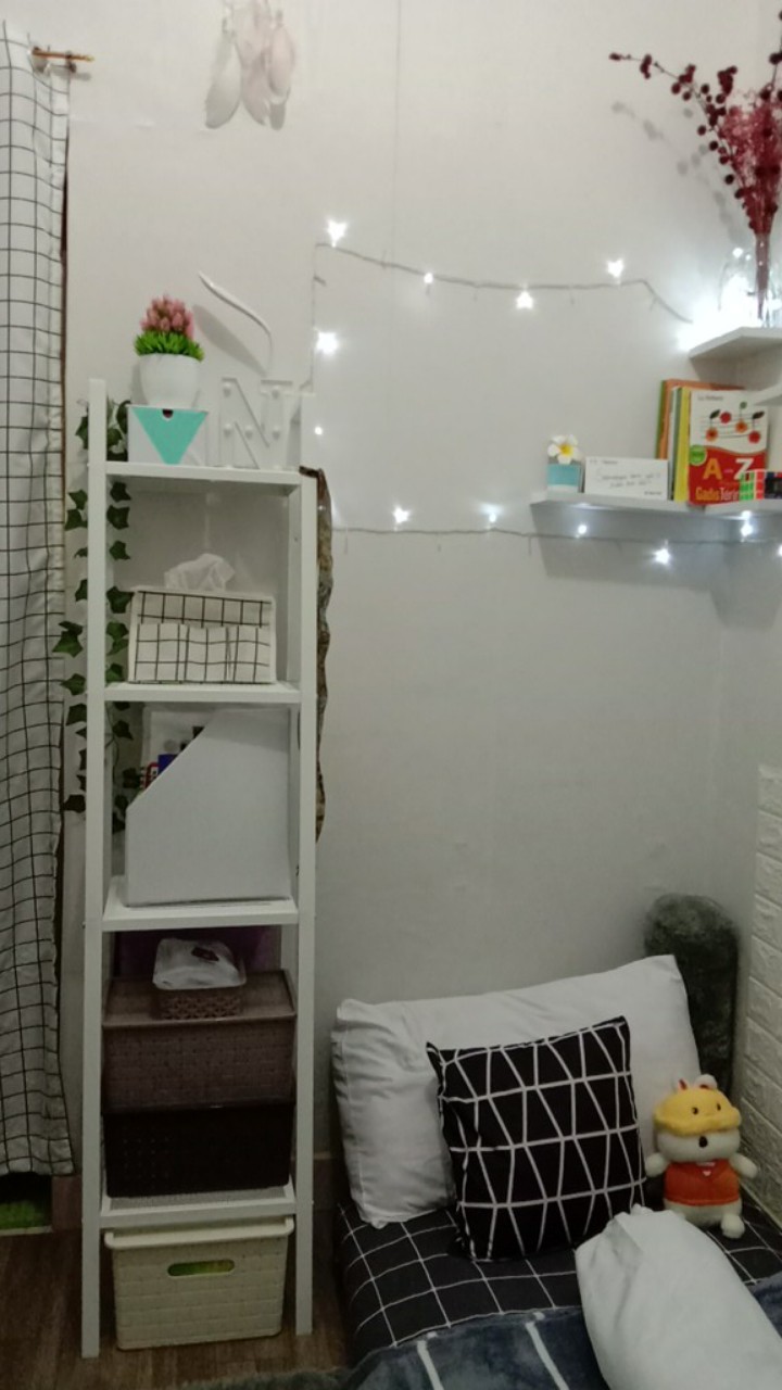 1. Lerb Rak Besi  35 X 35 X 148, Rak Murah Keren,rak Serbaguna,rak Buku,rak Dekorasi