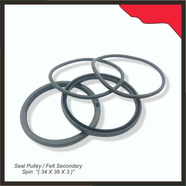 Seal Pulley / Felt Secondary Spin  "( 34 X 39 X 3 )"